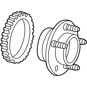 Ford H2MZ-1104-X Hub Assembly - Wheel
