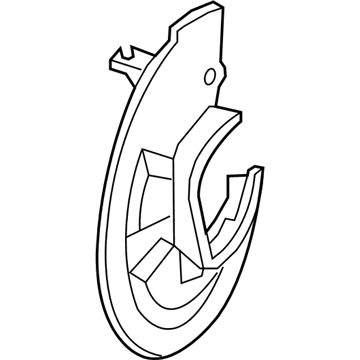 Ford Crown Victoria Backing Plate - 3W1Z-2K004-AA