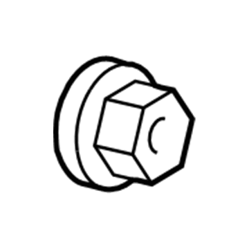 Mercury -W710084-S439 Nut - Adjusting Screw