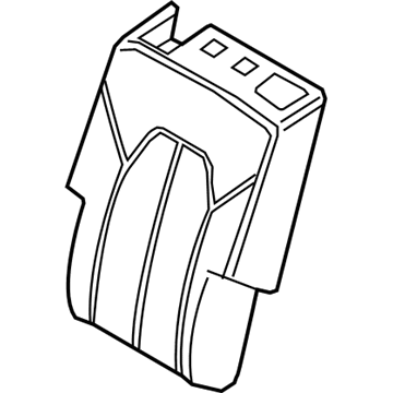 Ford JL1Z-7866600-AA Cover Assembly - Rear Seat Back