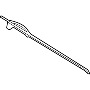 Ford GD9Z-5422404-ADPTM Handle, Outside, Front Outer Passenger Side GD9Z-5422404-ADPTM Ford Handle, Outside, Front Outer Passenger Side Illustration 1 of 1