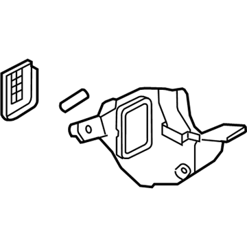 Mercury 3L8Z-7802345-AAC Panel - Cowl Side Trim