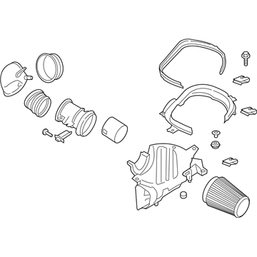 Ford FR3Z-9600-J Cleaner Assembly - Air
