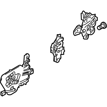 Ford 8F9Z-74264A01-A Lock Assembly