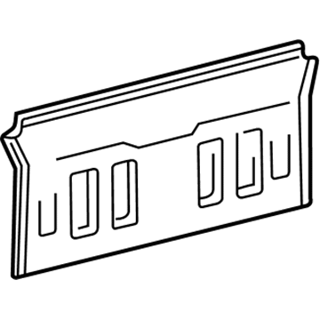 Ford F85Z-1540300-A Panel - Back