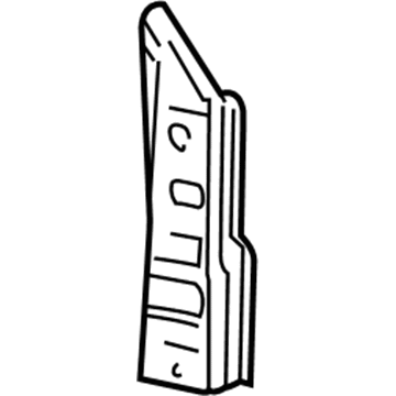 Ford F65Z-1522842-AA Reinforcement Assembly - Door Hinge