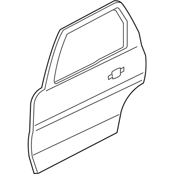 Ford YL8Z-7824701-EA Panel Assembly - Door - Outer
