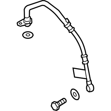 Ford FR3Z-6K679-D Pipe - Oil Feed