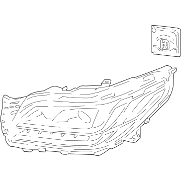 Lincoln NL7Z-13008-G Lamp Assembly