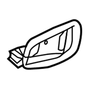Ford C-Max Interior Door Handle - CJ5Z-7822600-BH