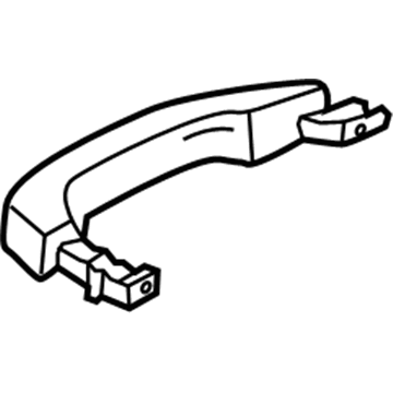 Ford C-Max Exterior Door Handle - BM5Z-5422404-BAPTM