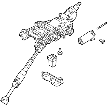 Lincoln EJ7Z-3C529-H Column Assembly - Steering