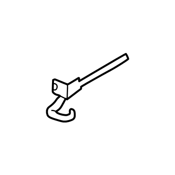 Ford LX6Z-17A954-B Hook - Towing - Front