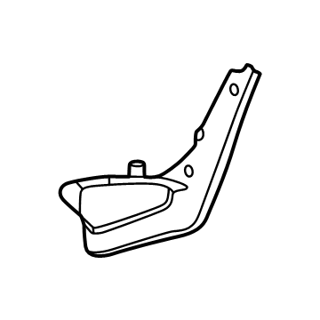 Ford SZ6Z-16B074-A Lower Deflector
