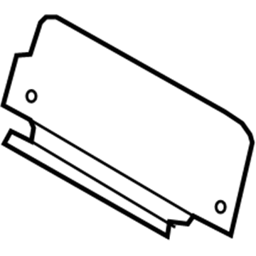 Ford 4L1Z-7861046-AA Back Panel - Inner