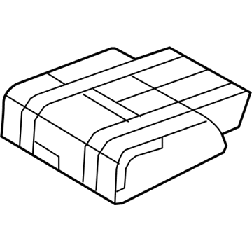 Ford 7L1Z-7863804-HB Cover Assembly - Rear Seat Cushion