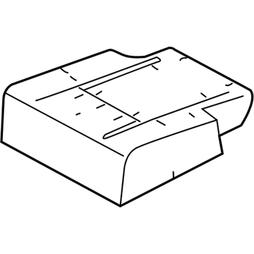 Ford 7L1Z-7863840-C Pad - Rear Seat Cushion
