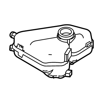 Ford BE8Z-8A080-A Tank Assembly - Radiator Overflow