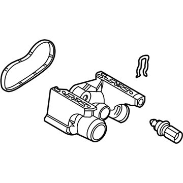 Ford BE8Z-8K556-A Adaptor - Water Outlet Connection