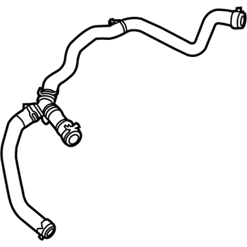 Ford Fiesta Coolant Reservoir Hose - 8V2Z-8K276-B