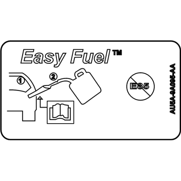 Ford AU5Z-9A095-A Decal