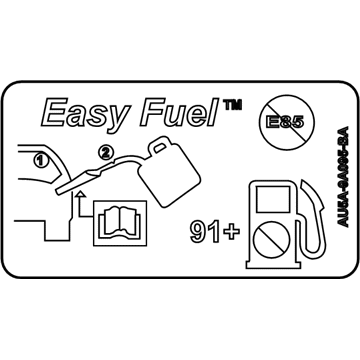 Ford AU5Z-9A095-B Decal