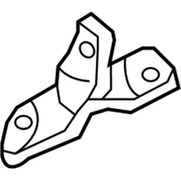 Lincoln 6E5Z-54610D08-A Bracket - Seat Belt Retainer