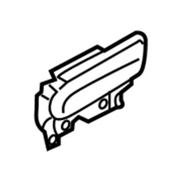 Ford F-150 Interior Door Handle - HL3Z-1522600-AA