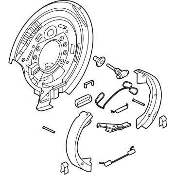 Ford LK4Z-2C220-A Brake Assembly