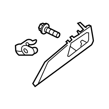Ford GD9Z-5404338-BA Trim Molding, Outer Passenger Side GD9Z-5404338-BA Ford Trim Molding, Outer Passenger Side Illustration 1 of 1