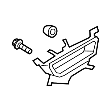 Ford GD9Z-5404321-AA Cluster Bezel, Driver Side GD9Z-5404321-AA Ford Cluster Bezel, Driver Side Illustration 1 of 1