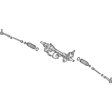 P1MZ-3504-X Ford Gear - Rack And Pinion Steering Illustration 1 of 1