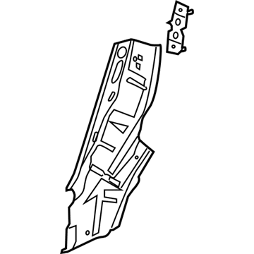Lincoln 8A5Z-5428408-A Reinforcement Assembly - Bodyside