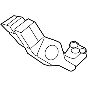 Lincoln 6E5Z-5460044-AA Buckle Assembly - Seat Belt