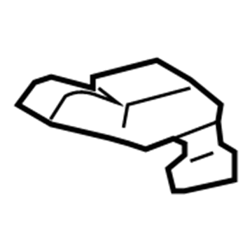 Lincoln 6E5Z-54613D74-A Anchor - Child Restraint