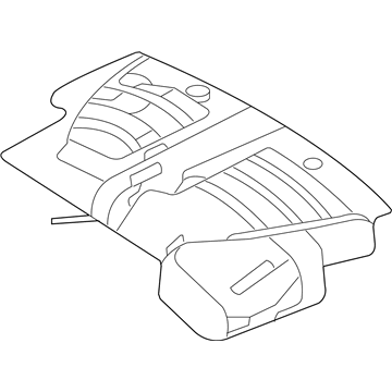 Lincoln Aviator Engine Cover - 2C5Z-6A946-AA