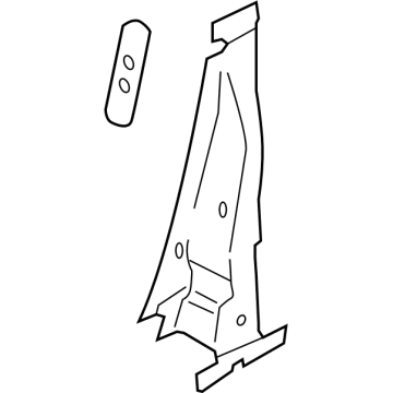 Ford PR3Z-7624382-A Reinforcement - B Pillar