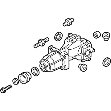 Ford MU7Z-4000-F Axle Assembly - Rear