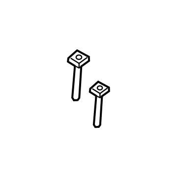 Lincoln CU5Z-96610A16-BBZ Sleeve - Headrest Guide
