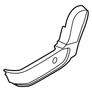 Ford LB5Z-7867461-AE Pivot Cover, Center Outer Driver Side LB5Z-7867461-AE Ford Pivot Cover, Center Outer Driver Side Illustration 1 of 1