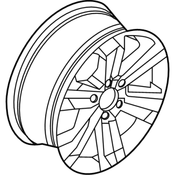 Ford KL3Z-1007-F Wheel Assembly
