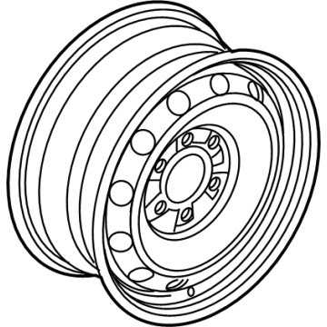 Ford JL1Z-1007-A Wheel Assembly