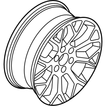 ML3Z-1007-JA Ford Wheel, Alloy Illustration 1 of 1