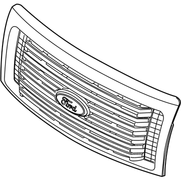 Ford CL3Z-8200-CB Grille - Radiator
