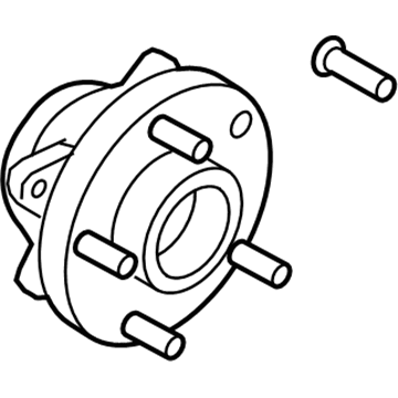 Ford HP5Z-1104-C Hub Assembly - Wheel