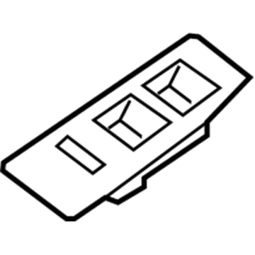 Ford DG1Z-14525-AA Bezel - Door Trim
