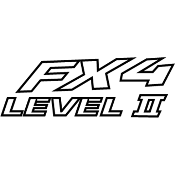Ford 5L5Z-16720-AAA Decal - Name Plate