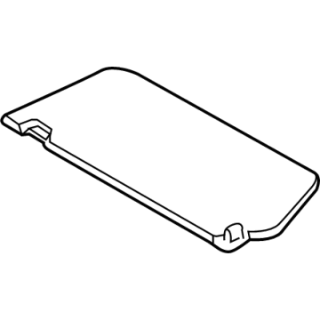 Ford MK4Z-6104105-DB Visor Assembly - Sun