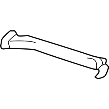 Ford XW4Z19B680JA Duct - Air