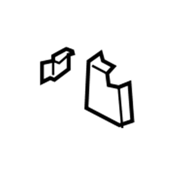 Ford DG1Z-16A024-A Mount Bracket, Driver Side DG1Z-16A024-A Ford Mount Bracket, Driver Side Illustration 1 of 1
